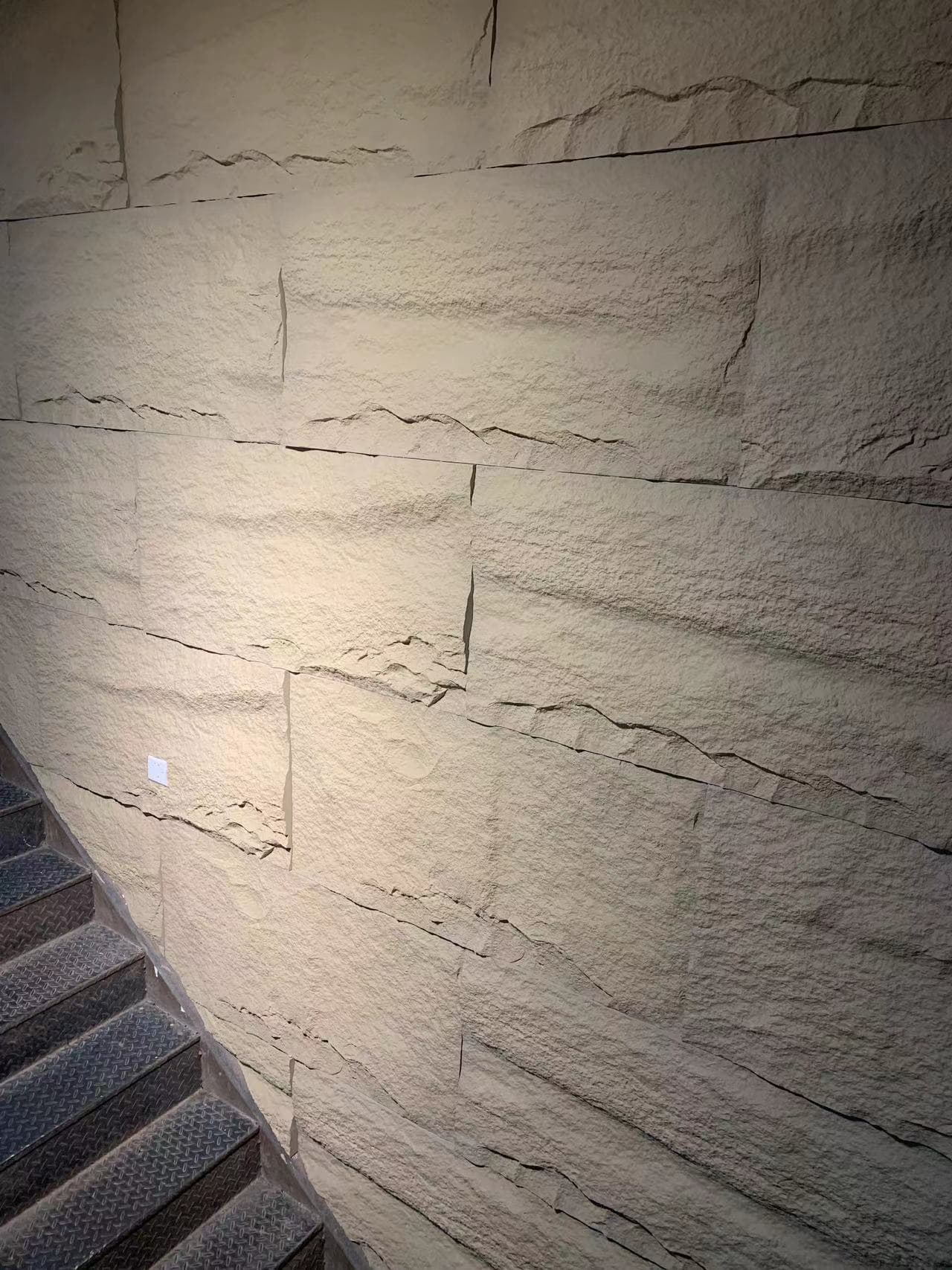 Stone character. Less structural weight.